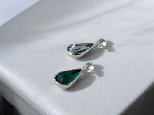 Wisiorek Szkiełko Zielony