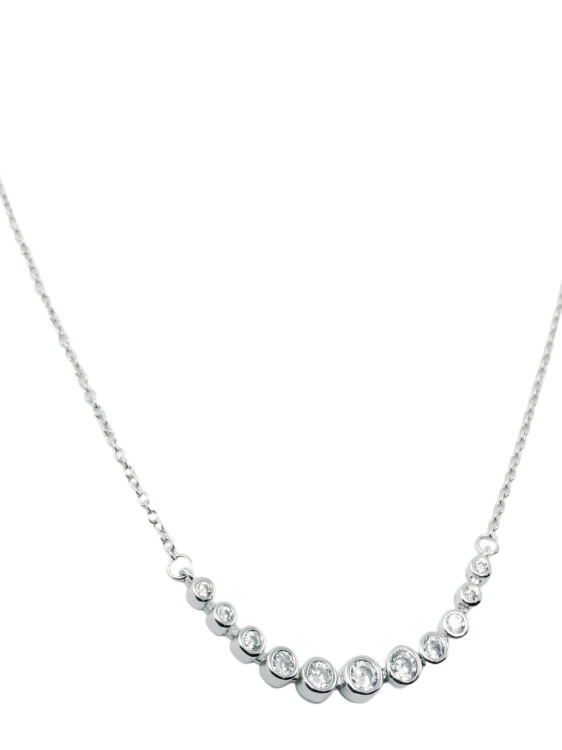 Naszyjnik z cyrkoniami