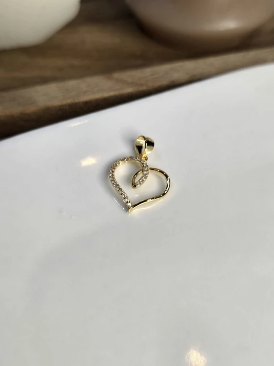 Zawieszka Złocone Serce