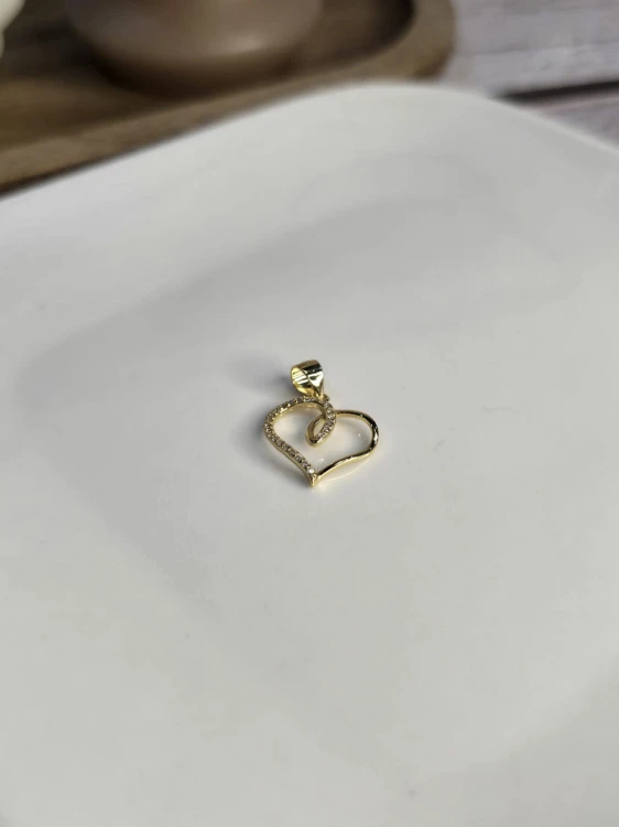 Zawieszka Złocone Serce