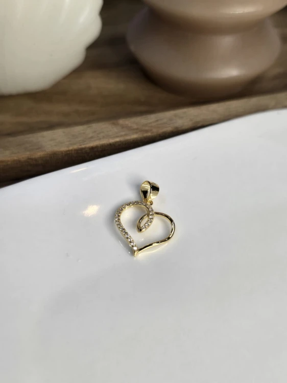 Zawieszka Złocone Serce