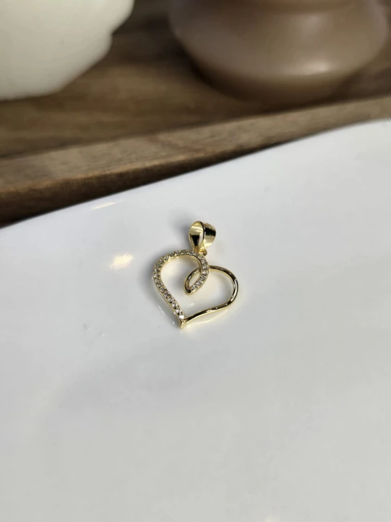 Zawieszka Złocone Serce