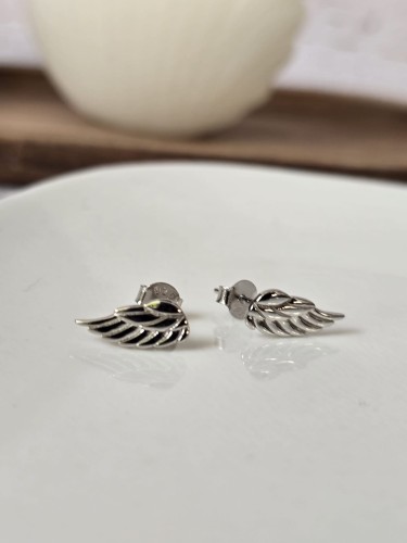 Kolczyki skrzydła delikatne