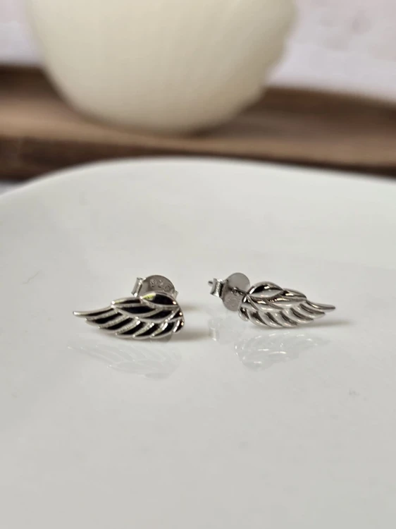 Kolczyki skrzydła delikatne