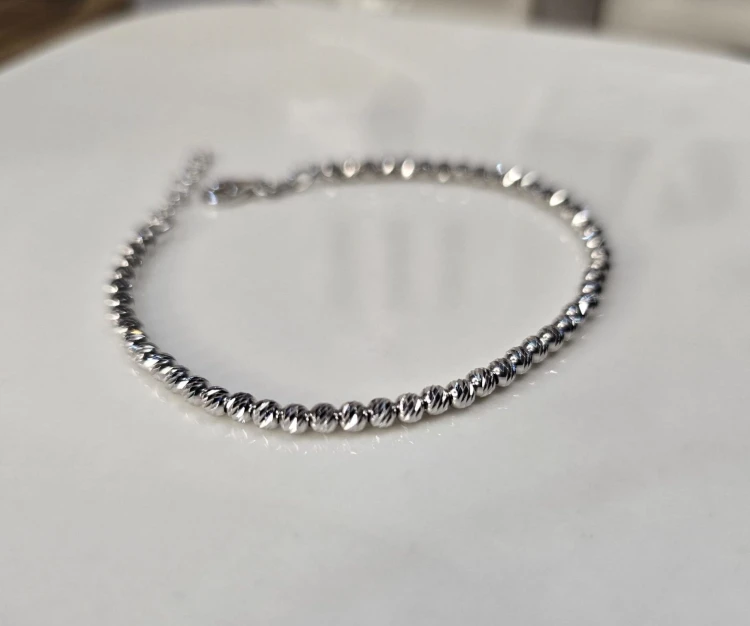 Bransoletka Lustria - mieniące się koraliki