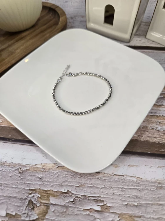 Bransoletka Lustria - mieniące się koraliki