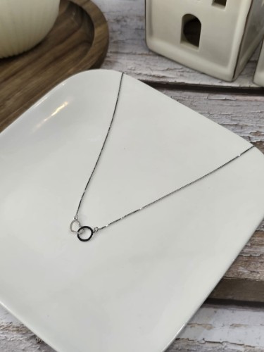 Naszyjnik Amore  - Serce i Okrąg