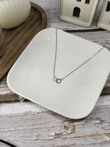 Naszyjnik Amore  - Serce i Okrąg