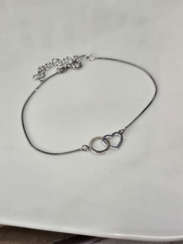 Bransoletka Amore  - Serce i Okrąg