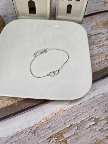 Bransoletka Amore  - Serce i Okrąg