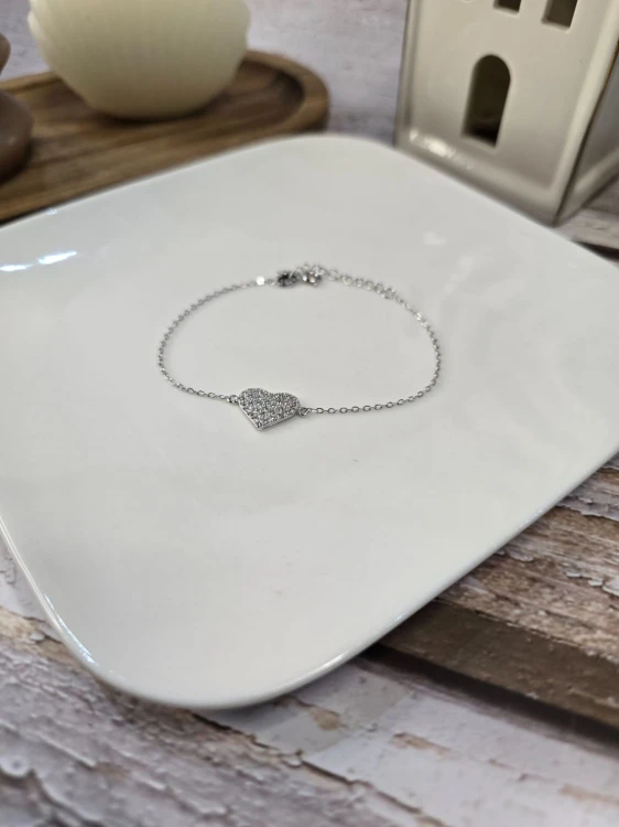 Bransoletka „Lśniące Serce”