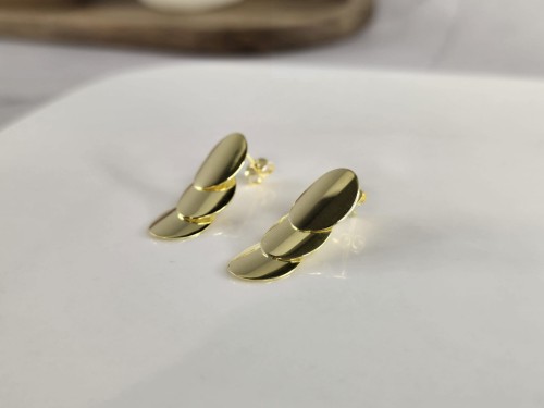 Kolczyki Złote Blaszki