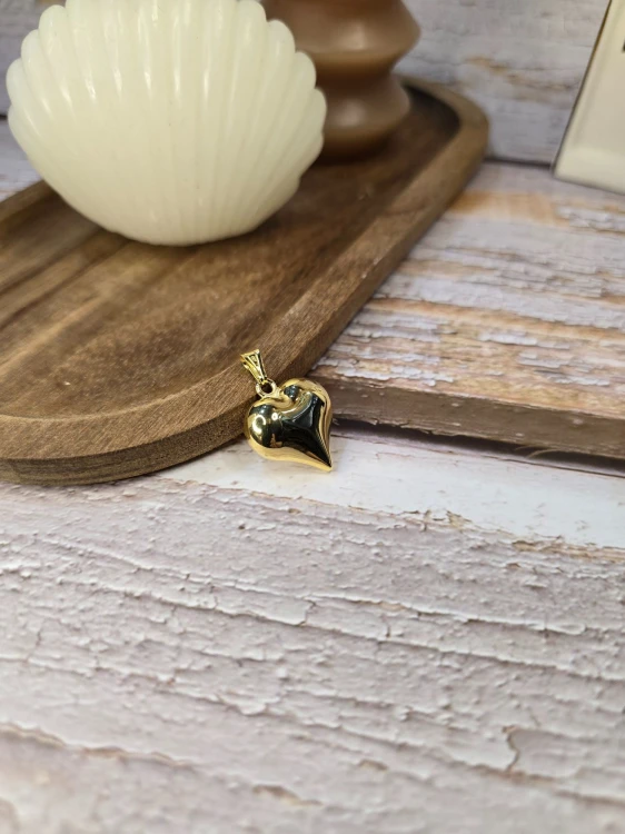 Wisiorek Złocone Serce