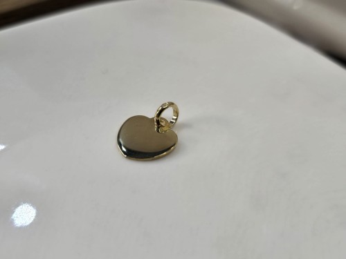 Wisiorek Serce 1,5 cm Złocone