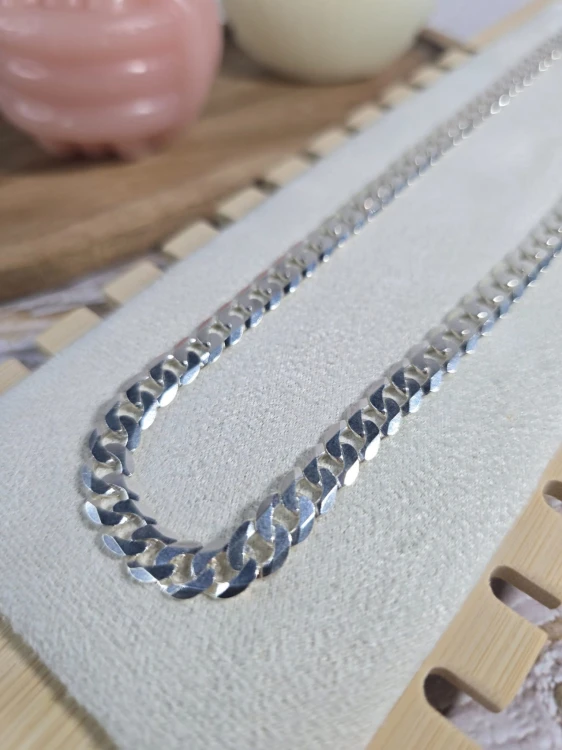 Łańcuszek męski pancerka 60 cm / 7 mm