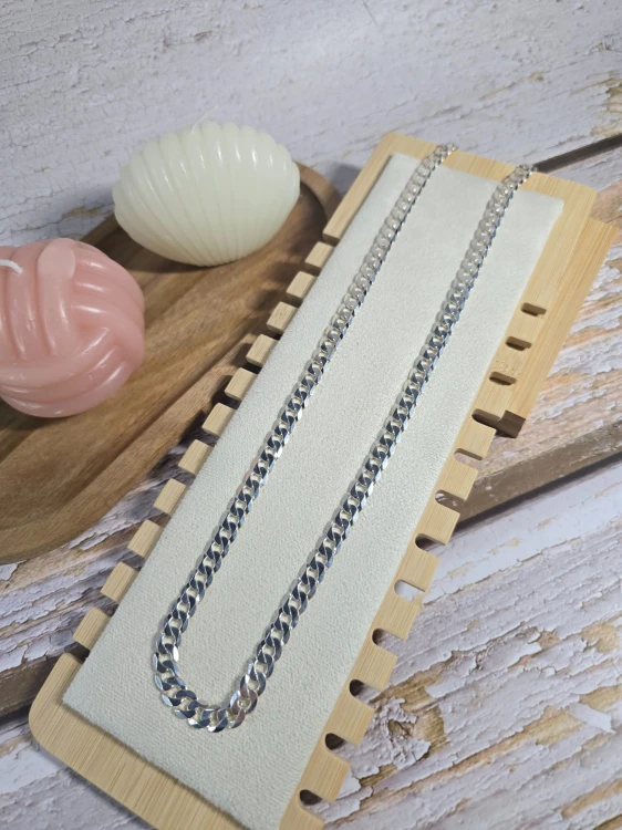 Łańcuszek męski pancerka 60 cm / 7 mm