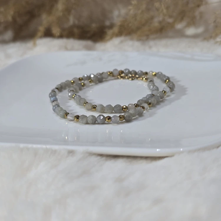 Naszyjnik ochronny z labradorytem