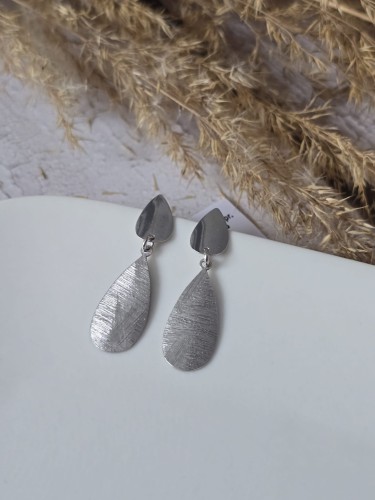 Kolczyki Subtelna Aura srebrne