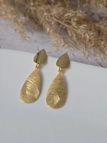 Kolczyki Subtelna Aura złocone