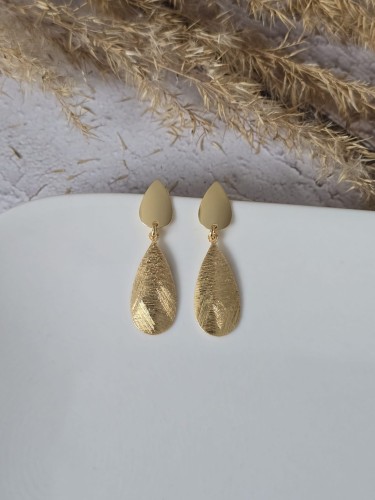 Kolczyki Subtelna Aura złocone