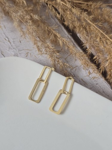 Kolczyki Złota Równowaga złocone