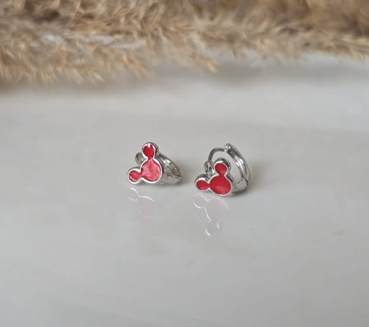 Kolczyki dziecięce Myszka Miki