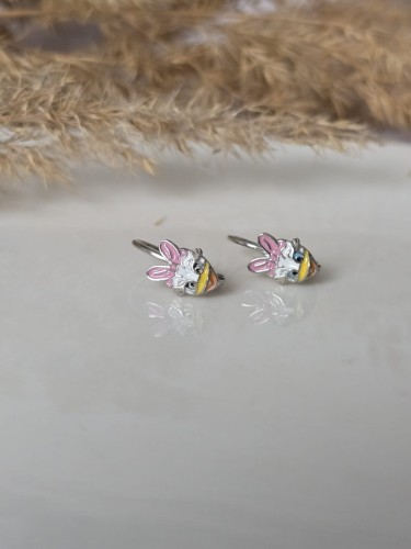 Kolczyki dziecięce Kaczka Daisy