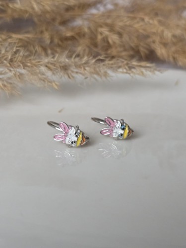 Kolczyki dziecięce Kaczka Daisy