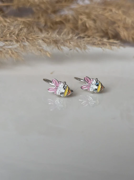 Kolczyki dziecięce Kaczka Daisy