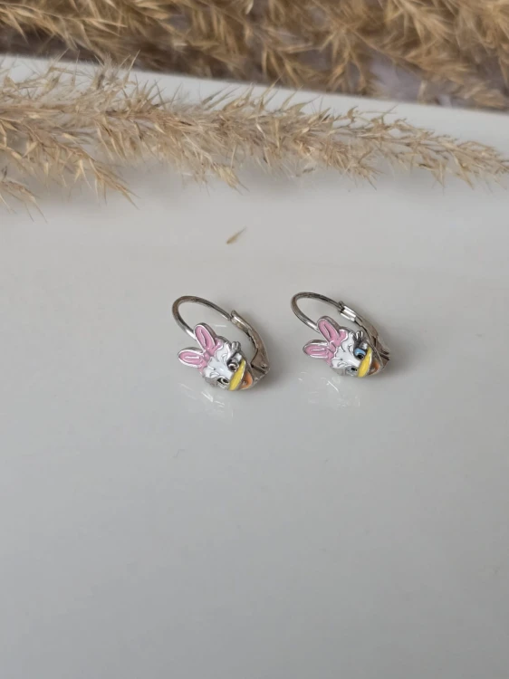 Kolczyki dziecięce Kaczka Daisy