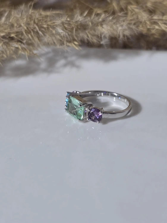 Pierścionek Trzy Barwy