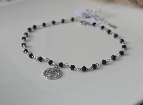 Bransoletka na nogę Czarne Drzewo