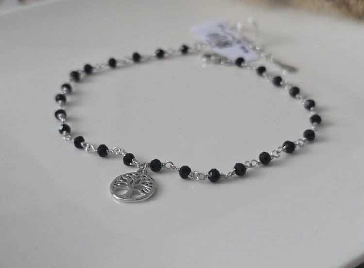 Bransoletka na nogę Czarne Drzewo