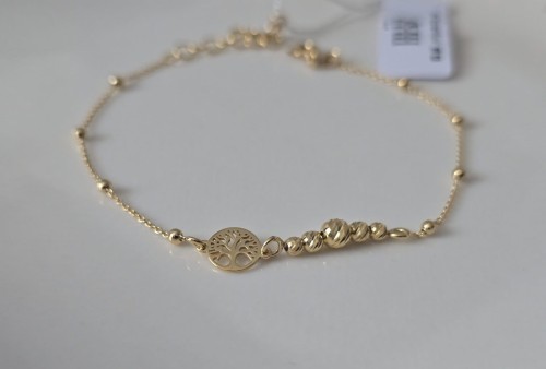 Złocona bransoletka Harmonia Natury