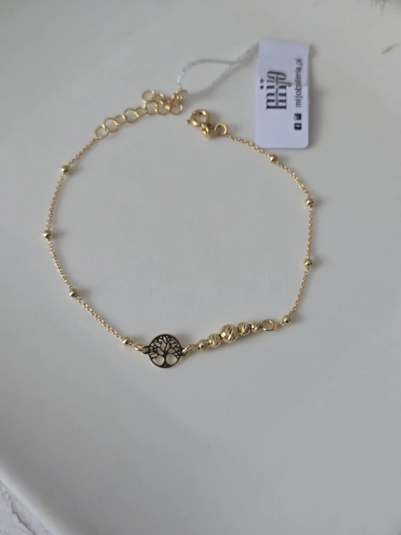 Złocona bransoletka Harmonia Natury