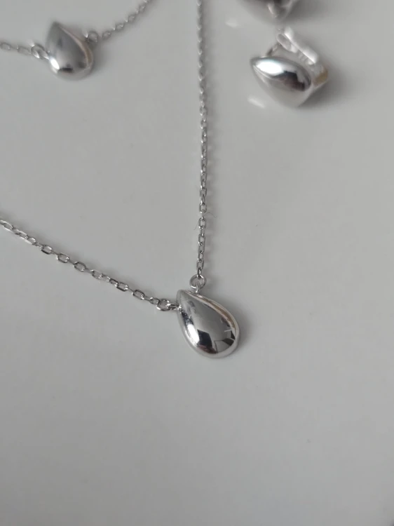 Komplet srebrnej biżuterii Srebrna Kropla