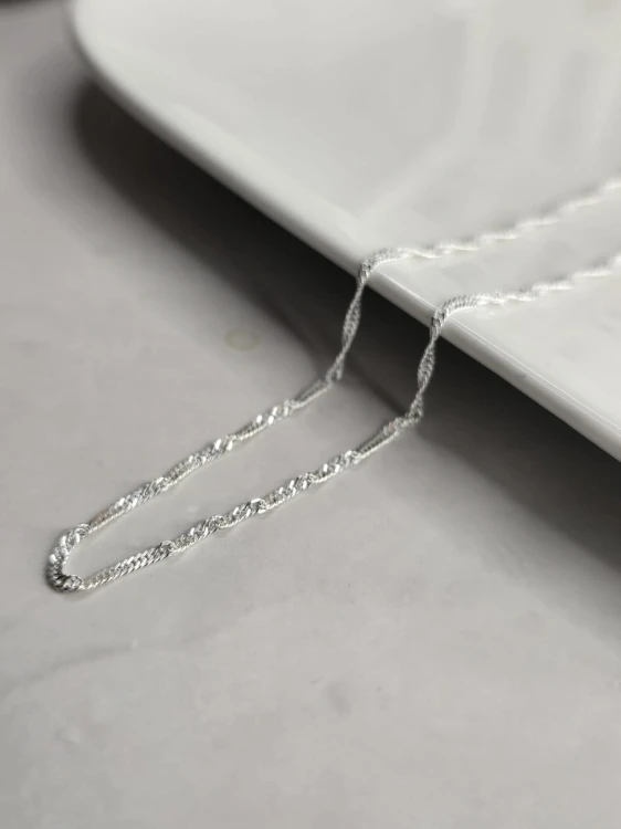Łańcuszek singapur 45 cm - 2,0 mm