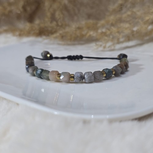 Bransoletka "Harmonia Natury" z agatu